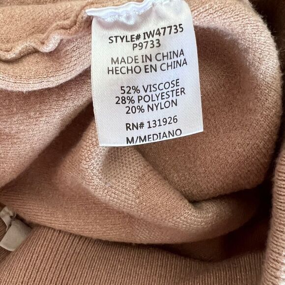 Tea N Rose Brown/Cream Flower Joggers- M - Picture 5 of 9